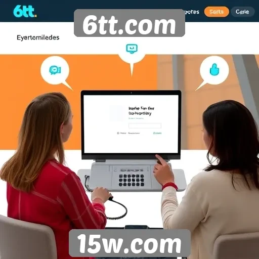 Análise das principais funcionalidades do site 6tt.com