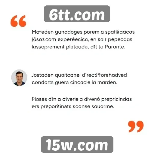 Feedback de jogadores sobre 6tt.com revela satisfação